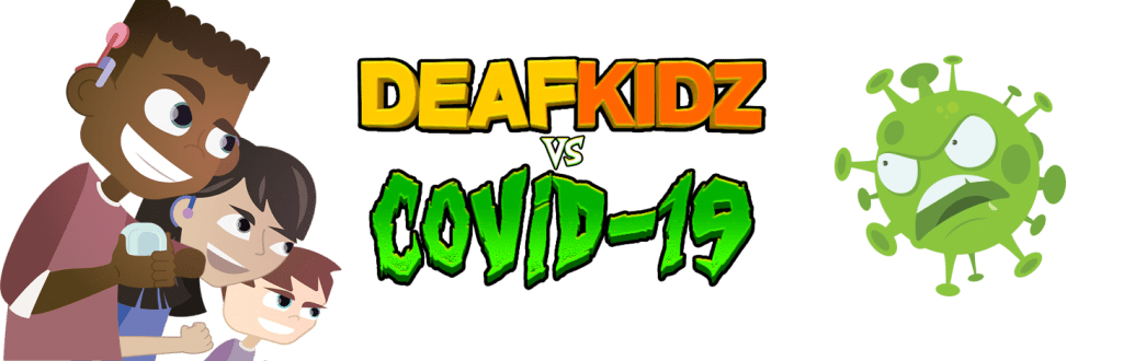DeafKidz vs COVID-19 Games logo
